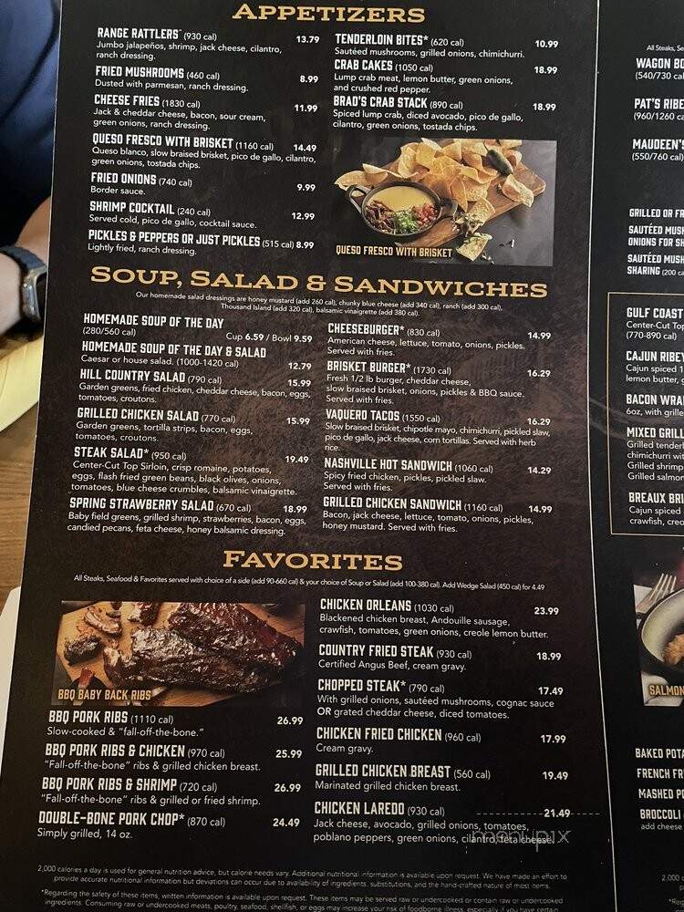 Saltgrass Steakhouse - Sugar Land, TX menu_pic