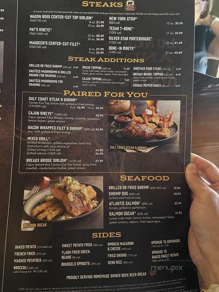 Saltgrass Steakhouse - Sugar Land, TX menu_pic