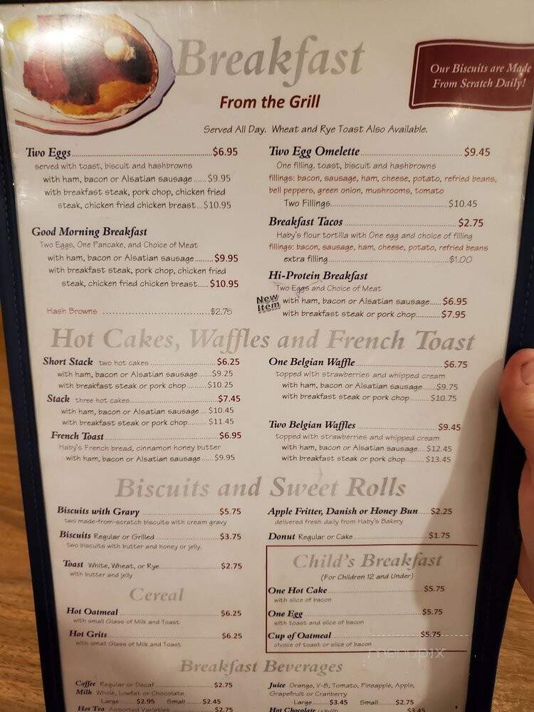 Sammy's - Castroville, TX menu_pic