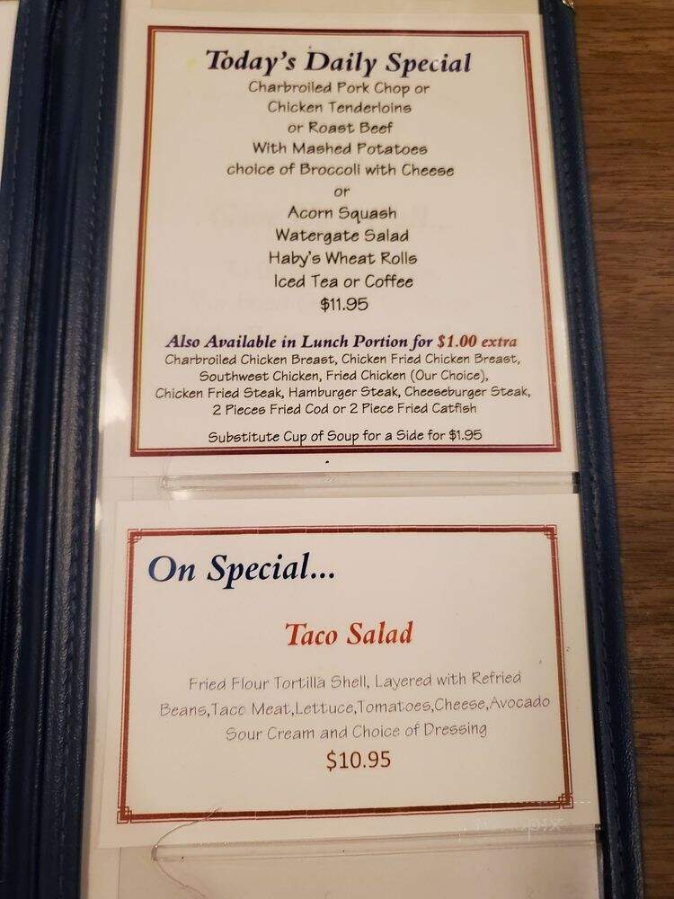 Sammy's - Castroville, TX menu_pic