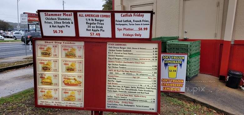 Short Stop - Austin, TX menu_pic