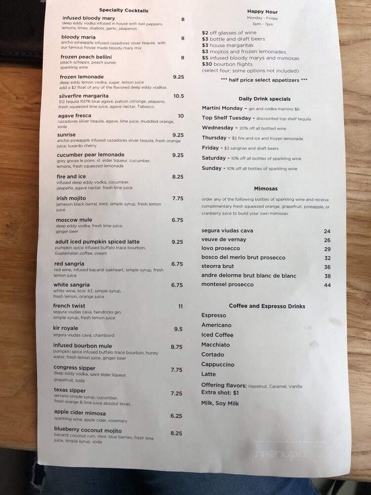 South Congress Cafe - Austin, TX menu_pic