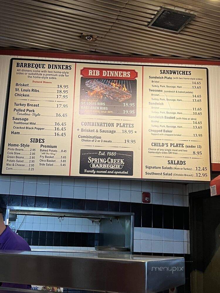 Spring Creek Barbeque - Humble, TX