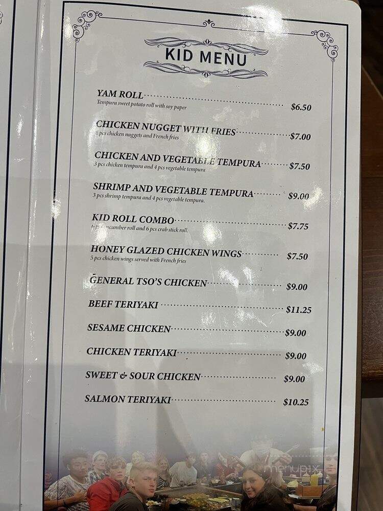 Sushi Hana Japanese Kitchen - Katy, TX menu_pic
