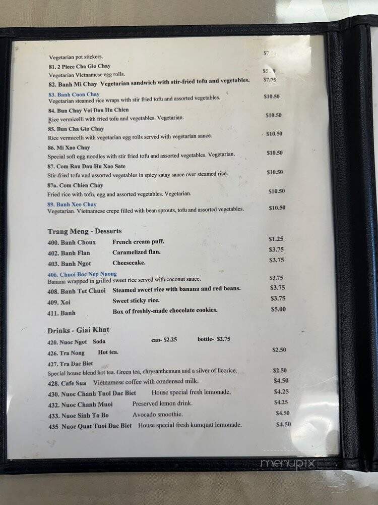 Tam Deli & Cafe - Austin, TX menu_pic