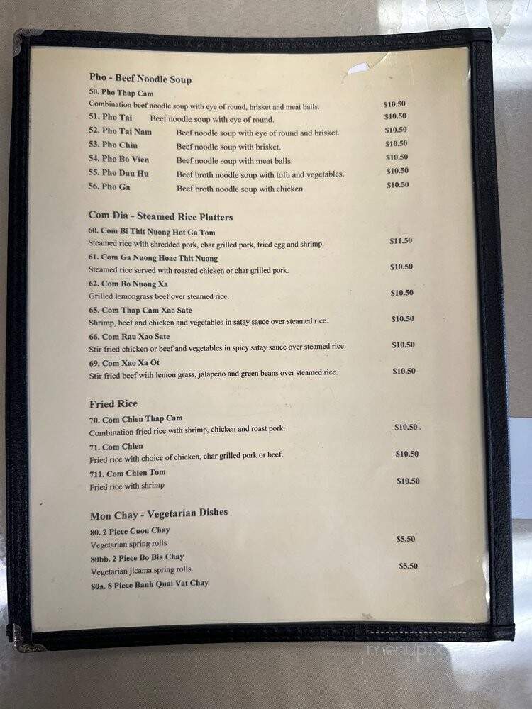 Tam Deli & Cafe - Austin, TX menu_pic