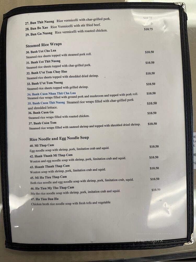 Tam Deli & Cafe - Austin, TX menu_pic