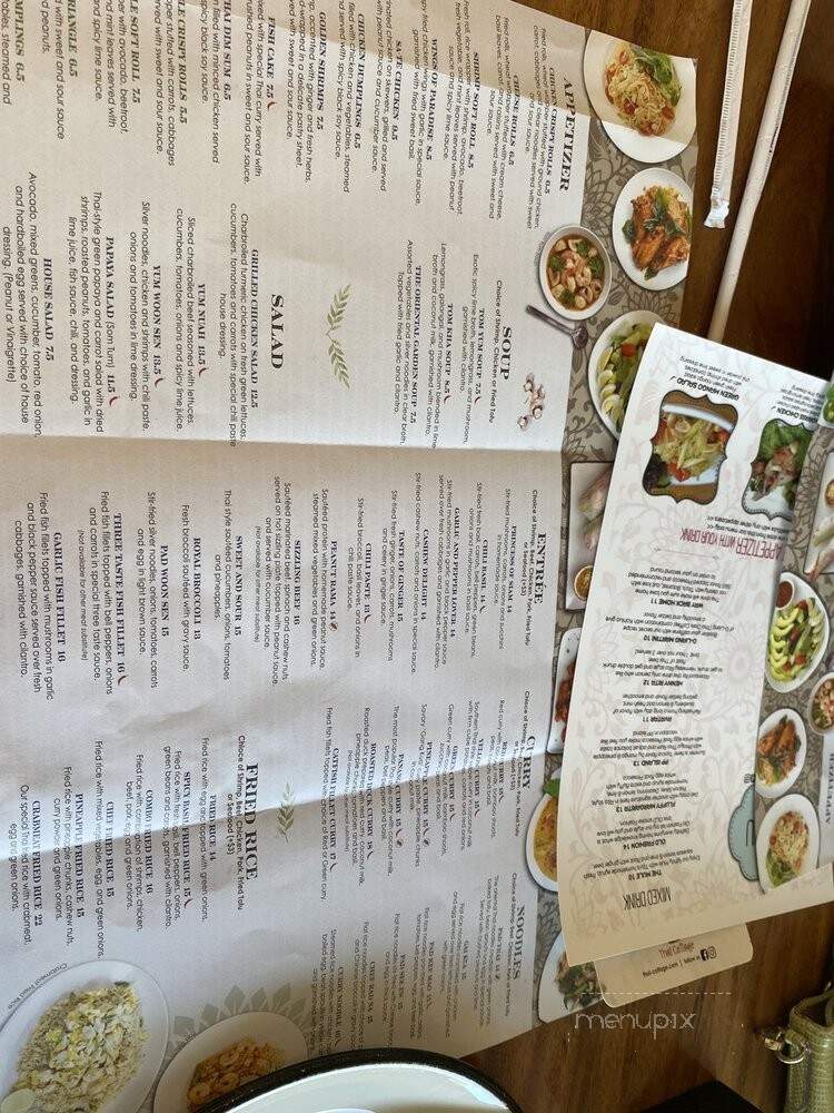 Thai Cottage II - Sugar Land, TX menu_pic