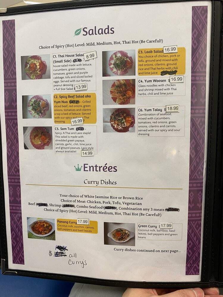 Thai Jasmine Restaurant - Bedford, TX menu_pic