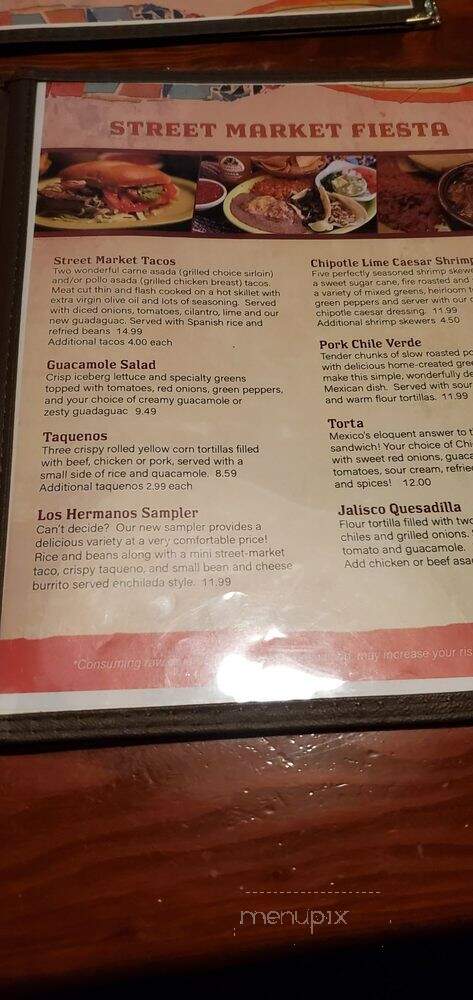 Los Hermanos Mexican Restaurant - Lindon, UT menu_pic