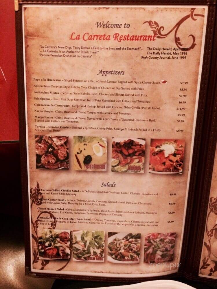 La Carreta Peruvian Restaurant - Orem, UT
