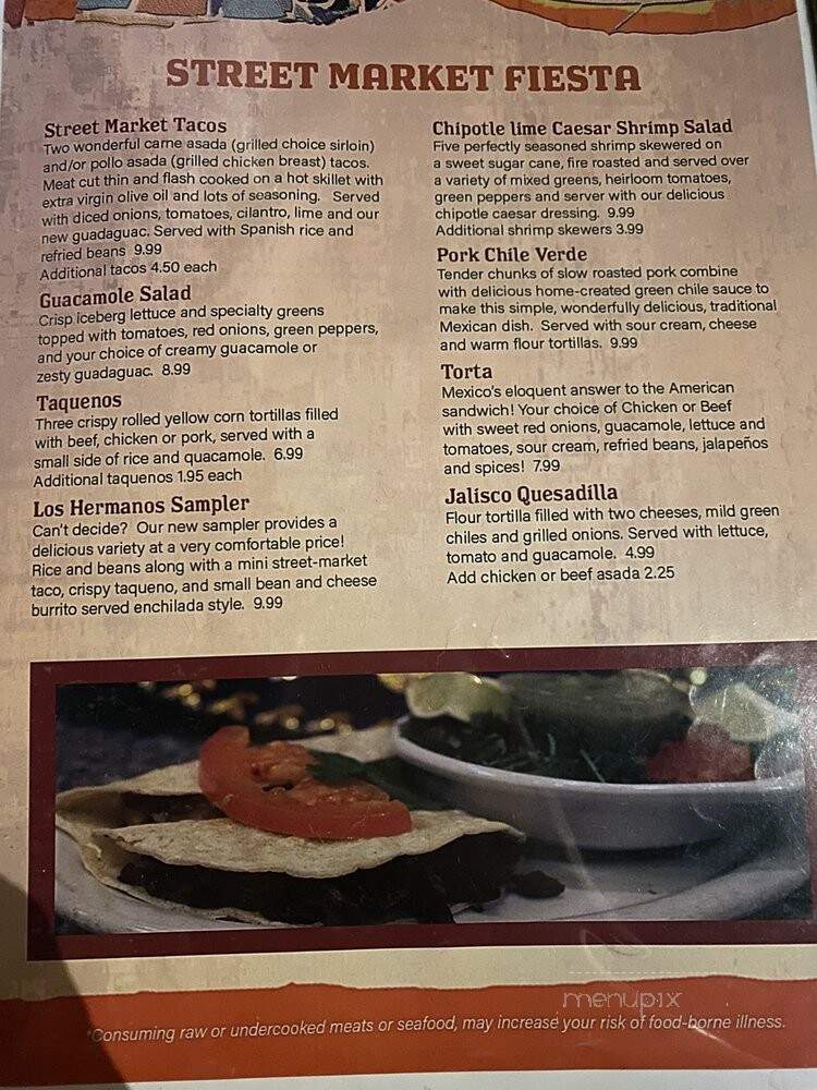 Los Hermanos - Provo, UT menu_pic