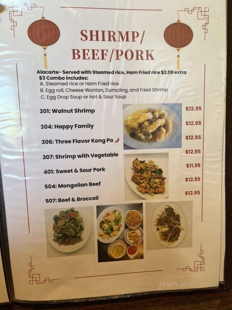 Chinatown Restaurant - Provo, UT menu_pic