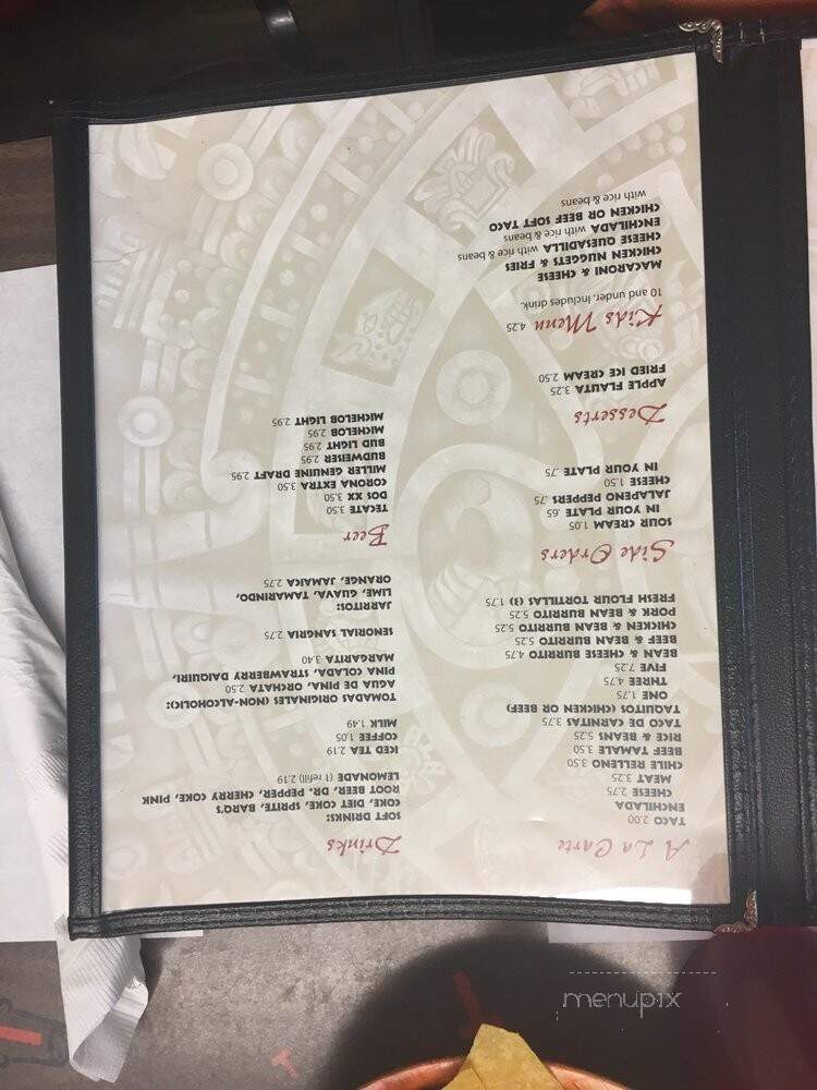 Mi Rancherito Mexican Restaurant - Spanish Fork, UT menu_pic
