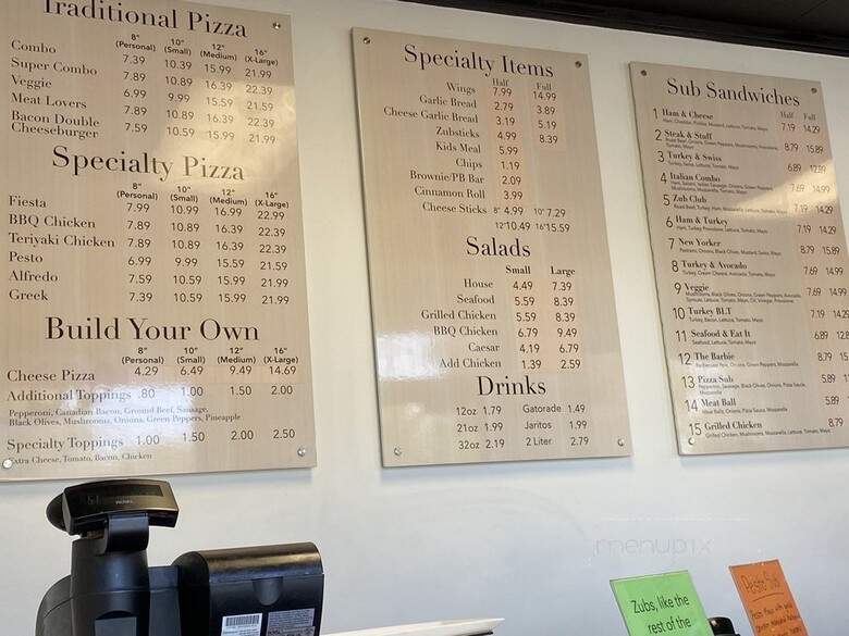 Zub's Pizza & Sub's - Springville, UT