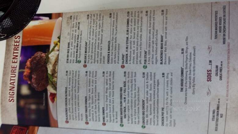Wingers - Kaysville, UT menu_pic