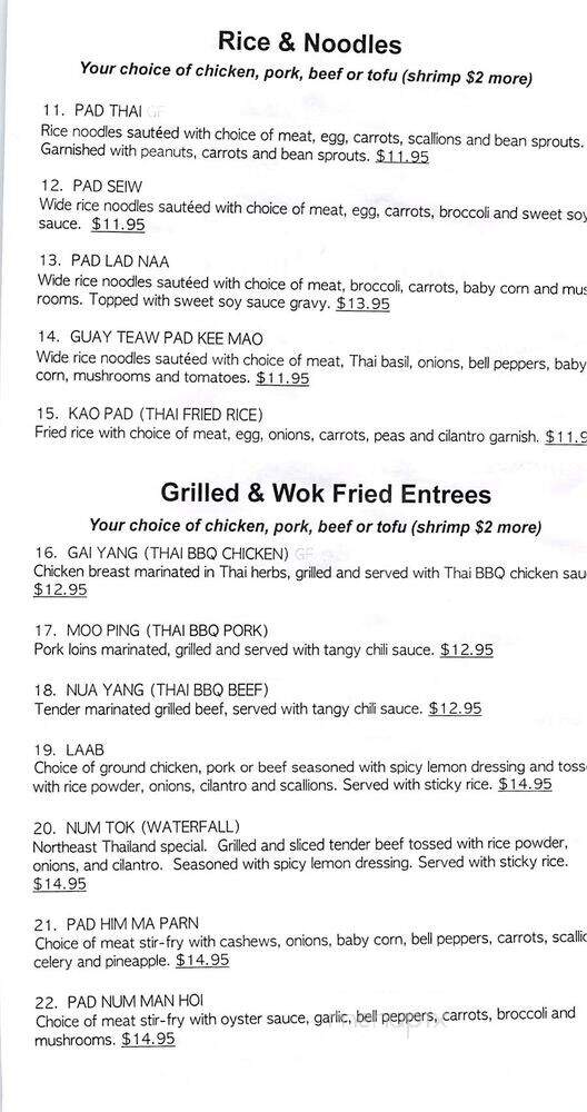 Simply Thai - Sandy, UT menu_pic