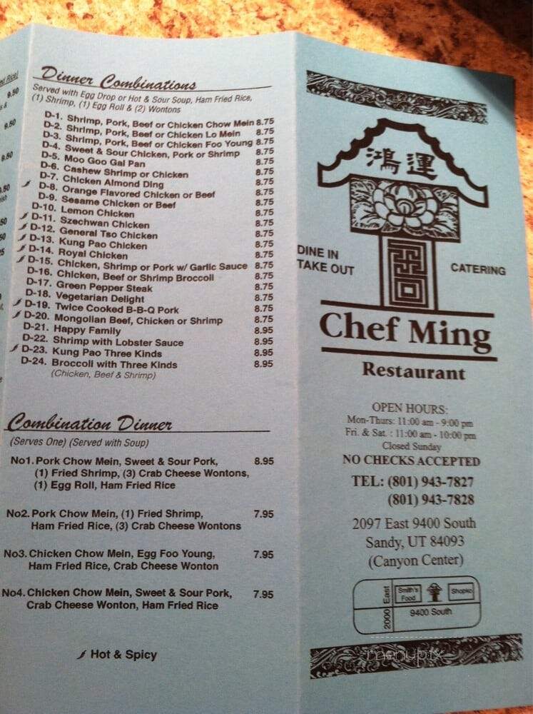 Chef Ming - Sandy, UT
