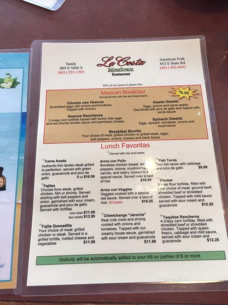La Costa Restaurant - Sandy, UT