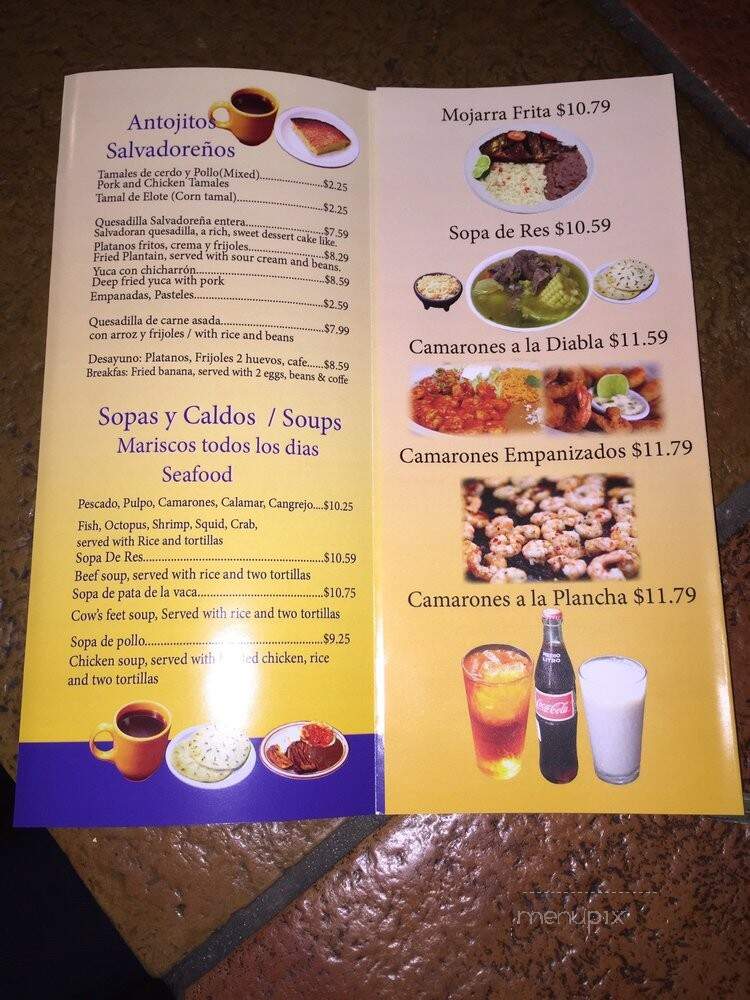 El Viroleno Restaurant - Salt Lake City, UT menu_pic