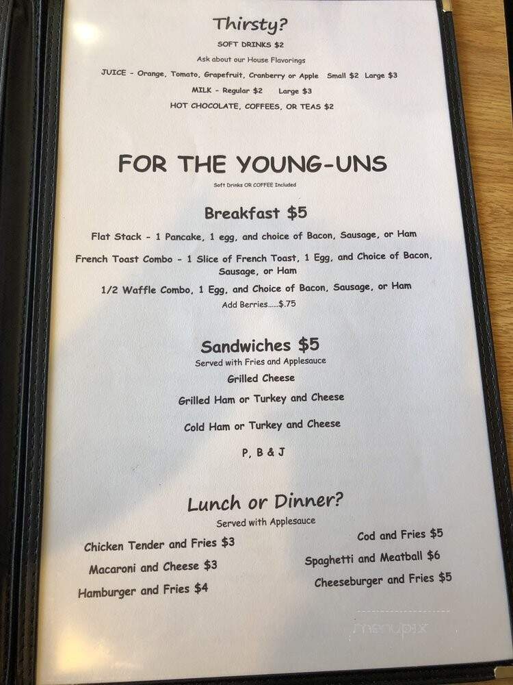 Amber Restaurant - Salt Lake City, UT menu_pic