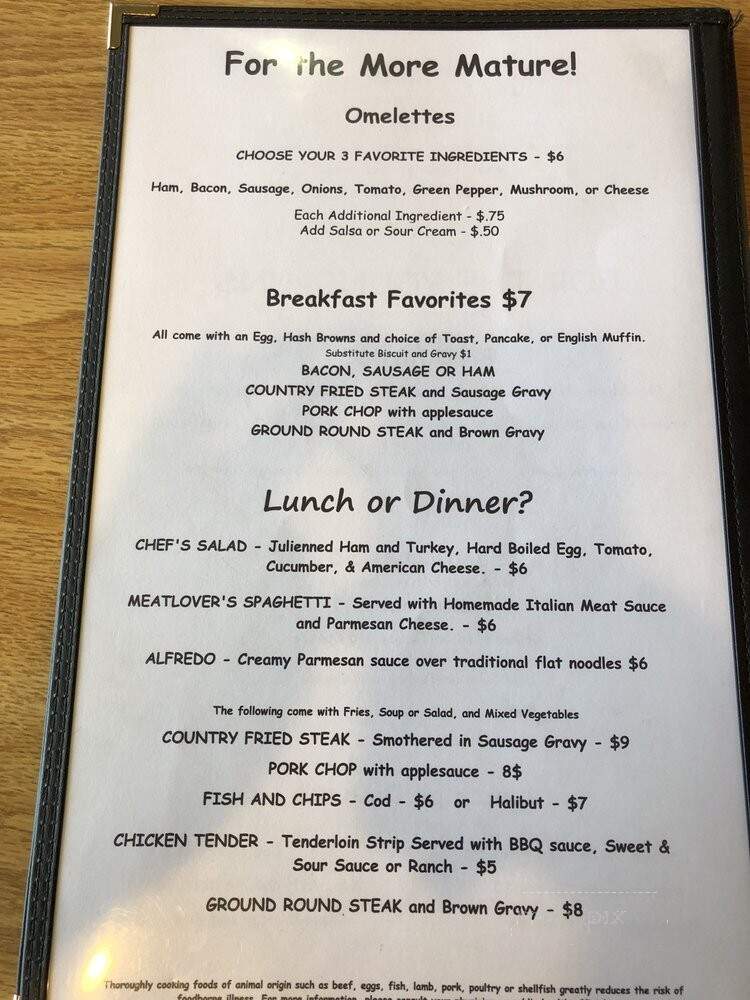 Amber Restaurant - Salt Lake City, UT menu_pic