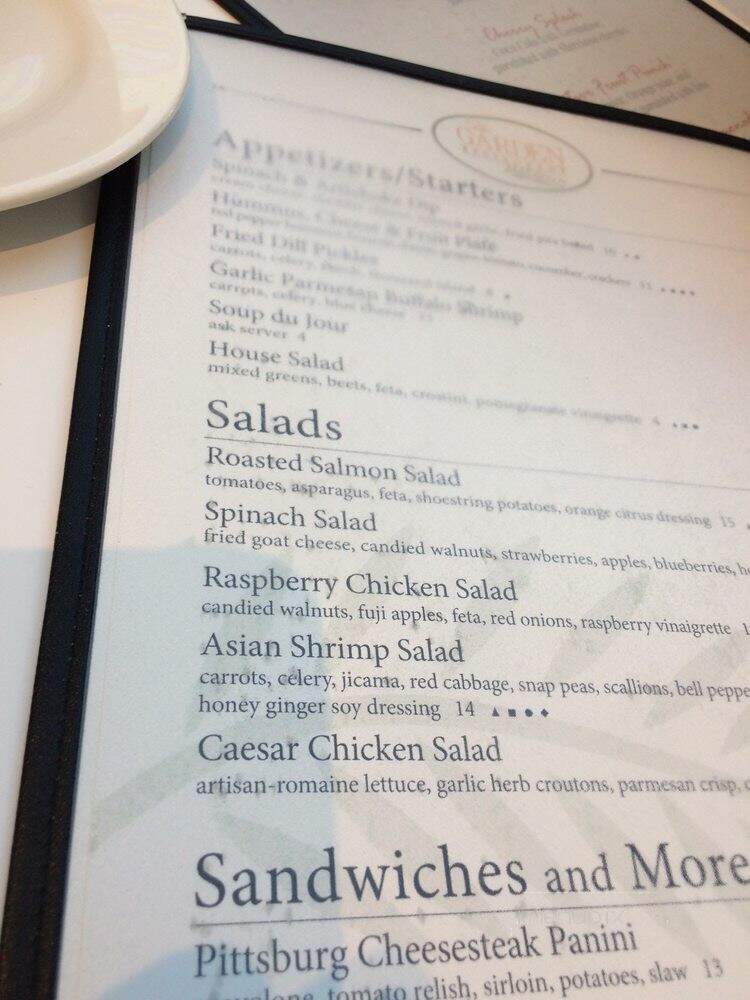 Garden Restaurant - Salt Lake City, UT menu_pic