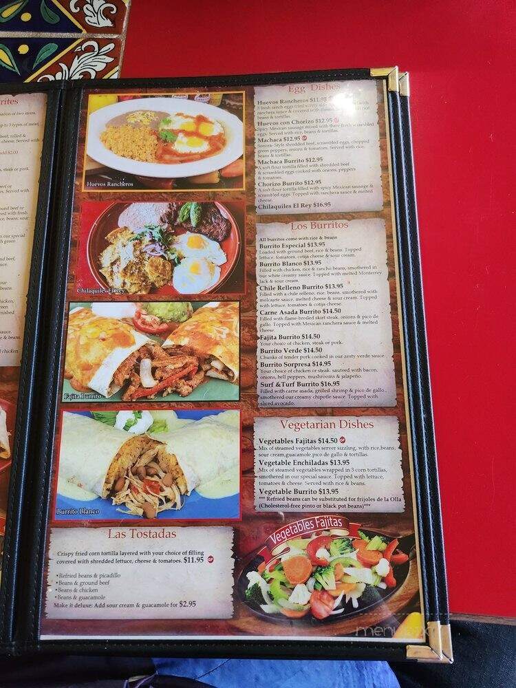 Don Pedro Family Mexican Rest - St George, UT menu_pic