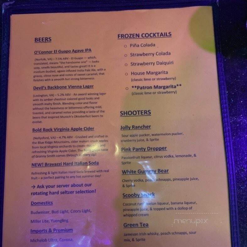 Albie's Pizza & Bar - Virginia Beach, VA menu_pic