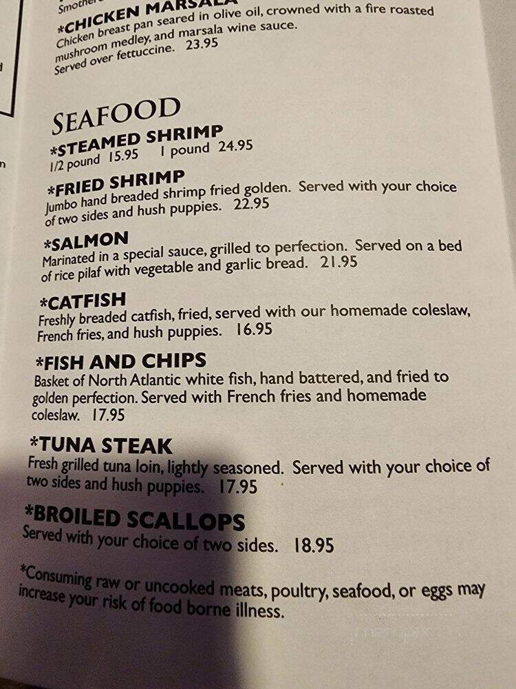 Azalea Inn Restaurant - Norfolk, VA menu_pic