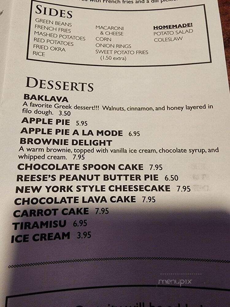 Azalea Inn Restaurant - Norfolk, VA menu_pic