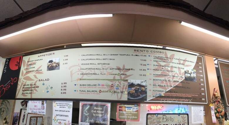 Bento Cafe - Woodbridge, VA menu_pic