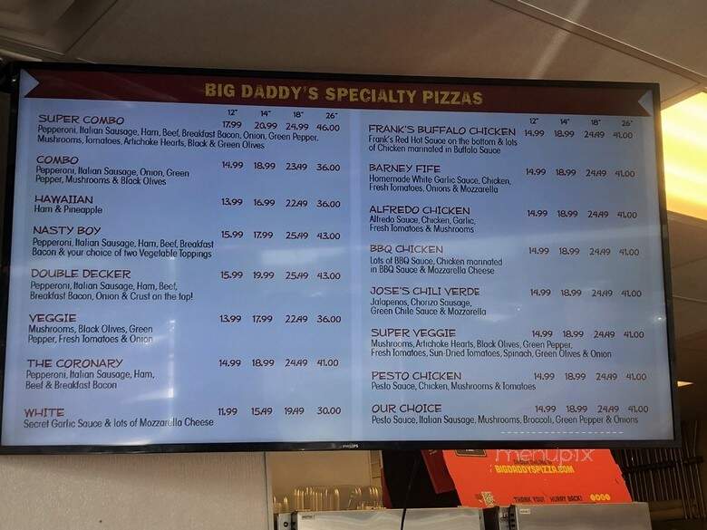 Big Daddy's Pizza - Fries, VA