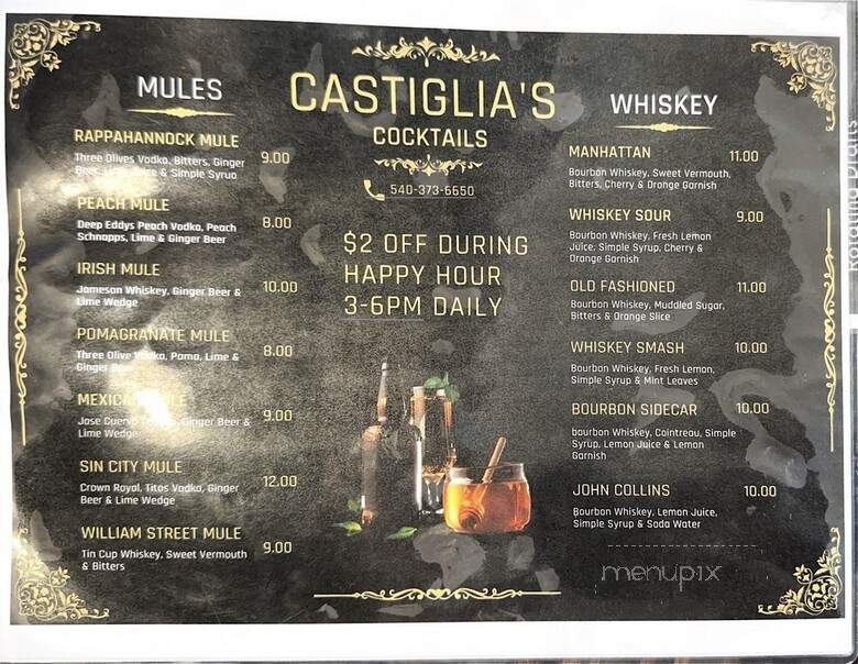 Castiglia's Italian Restaurant - Fredericksburg, VA