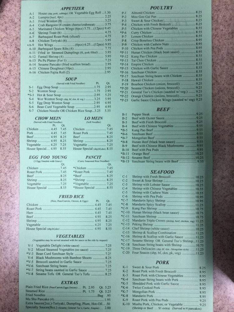 China Harbor - Virginia Beach, VA menu_pic