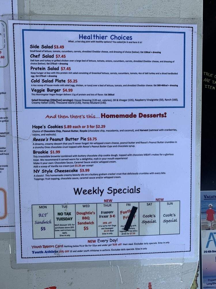 Famous Uncle Al's - Virginia Beach, VA menu_pic