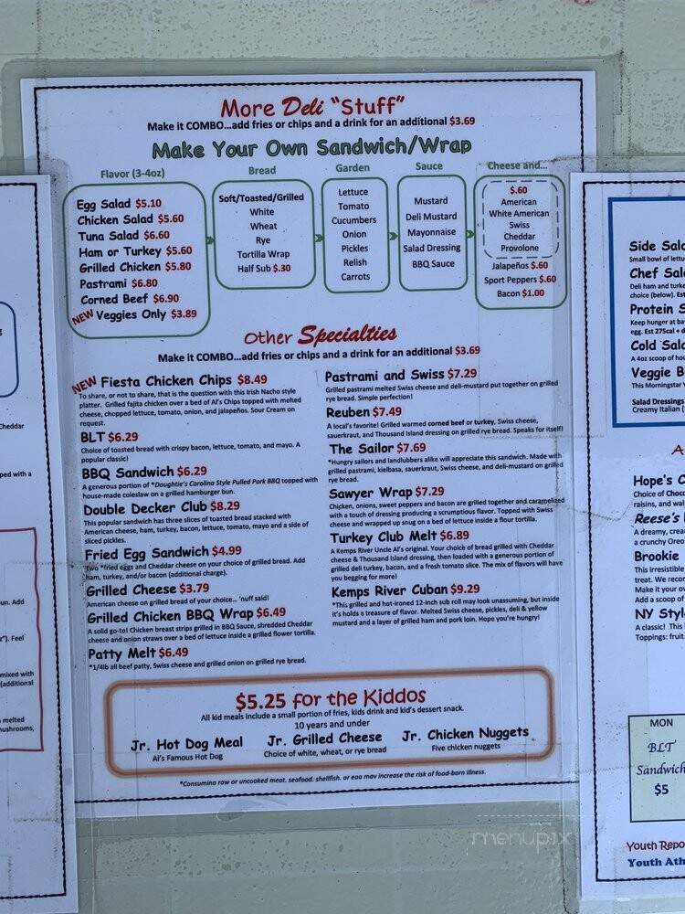 Famous Uncle Al's - Virginia Beach, VA menu_pic