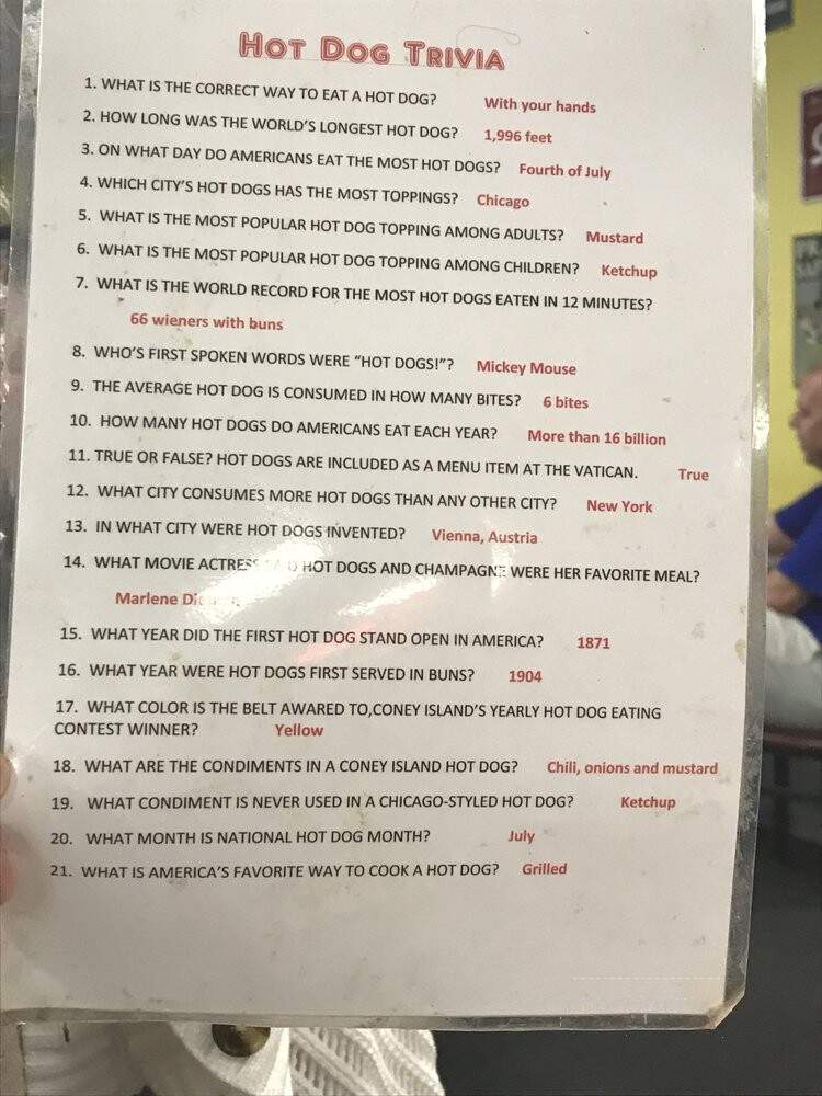 Famous Uncle Al's - Virginia Beach, VA menu_pic