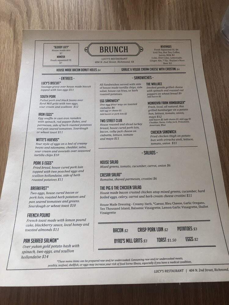 Fantaste - Richmond, VA menu_pic