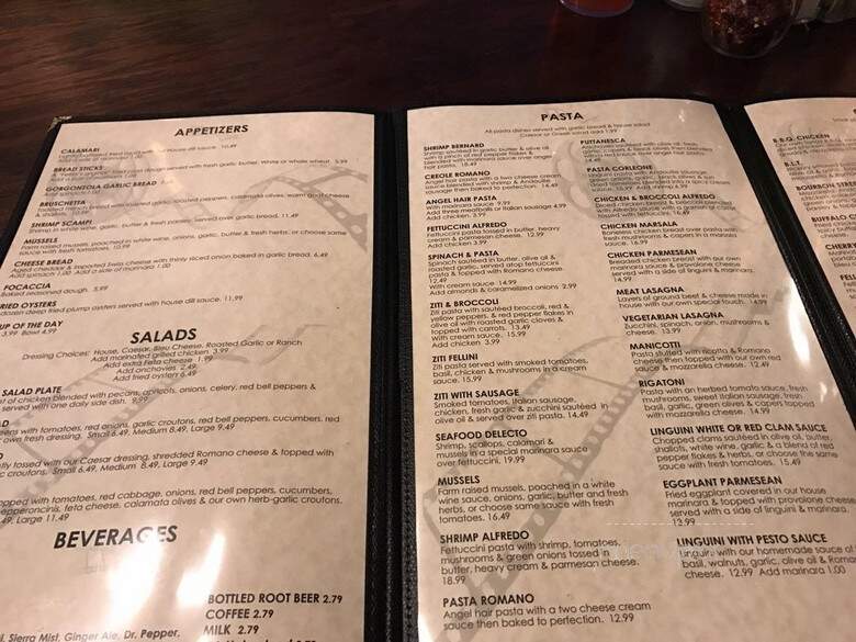 Fellini's - Norfolk, VA menu_pic