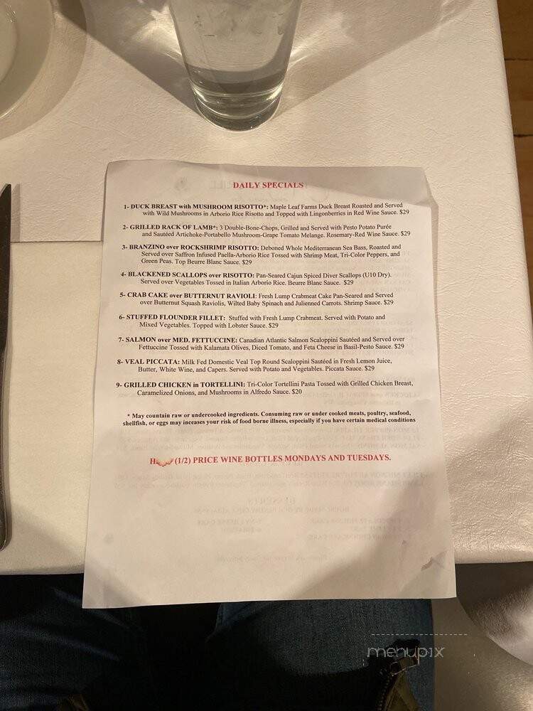 Idylwood Grill - Falls Church, VA menu_pic