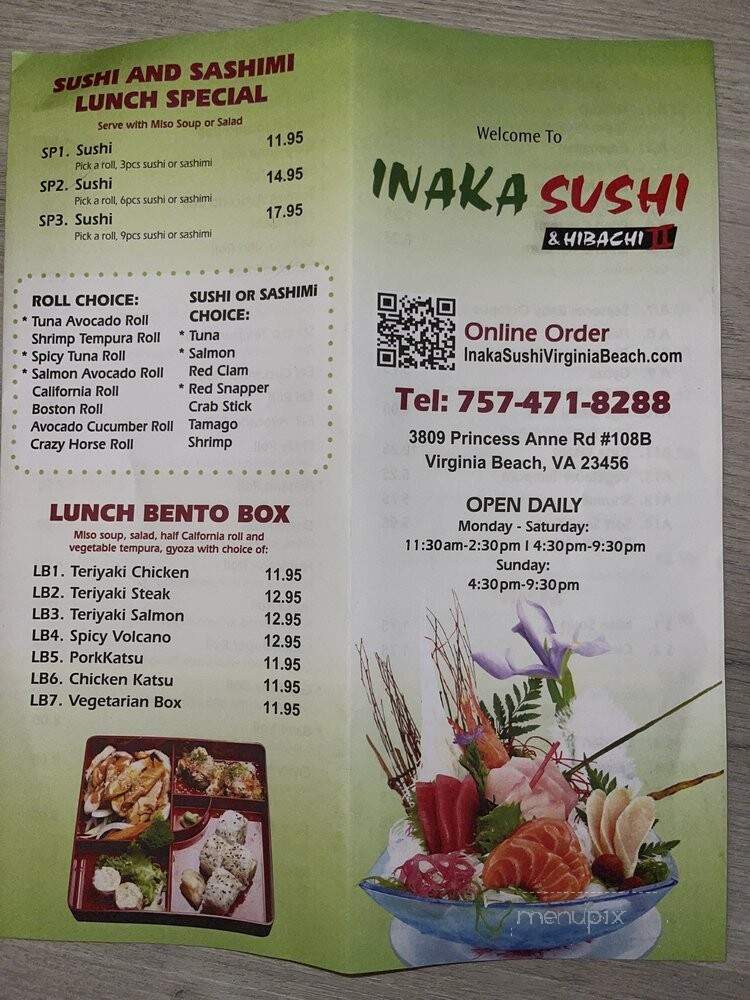 Inaka Sushi & Hibachi - Virginia Beach, VA
