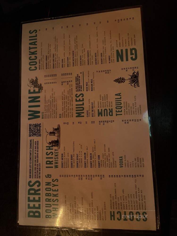 Keagan's Reataurant - Suffolk, VA menu_pic