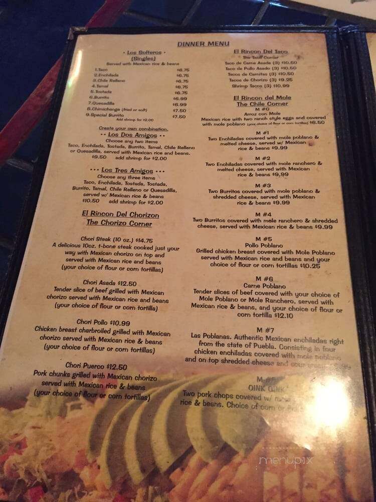 Labamaba Mexican Restaurant - Richmond, VA menu_pic