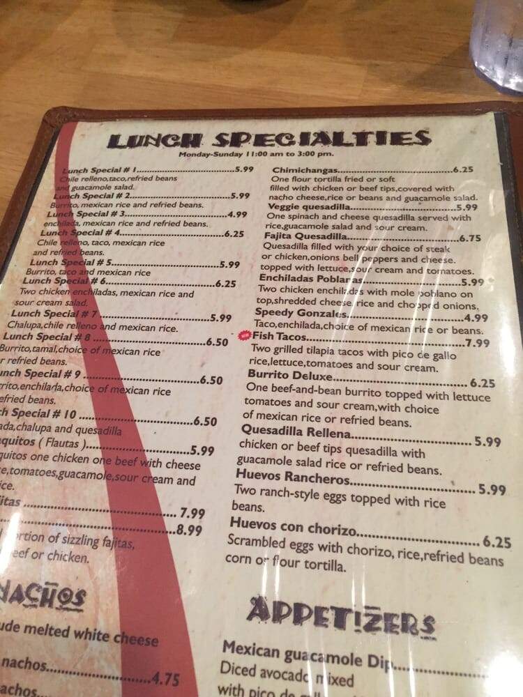 Laherradura Inc 2 - Norfolk, VA menu_pic