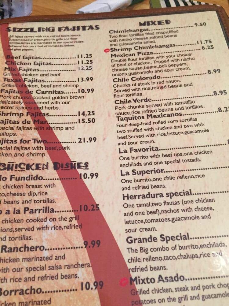 Laherradura Inc 2 - Norfolk, VA menu_pic