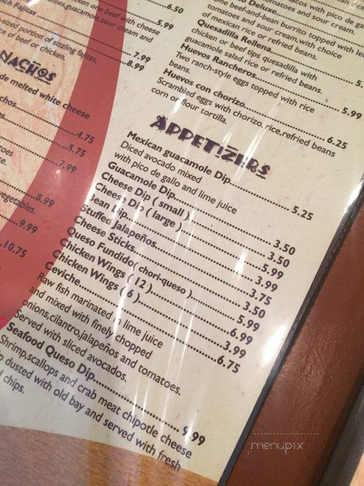 Laherradura Inc 2 - Norfolk, VA menu_pic