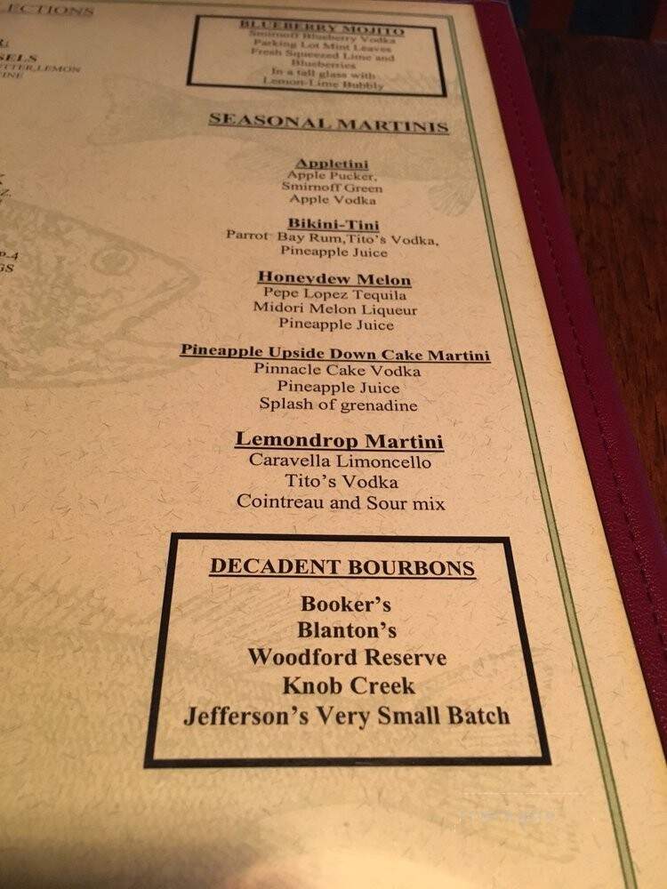 Log Cabin Restaurant - Stafford, VA menu_pic