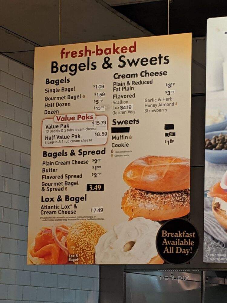 Manhattan Bagel - Alexandria, VA menu_pic