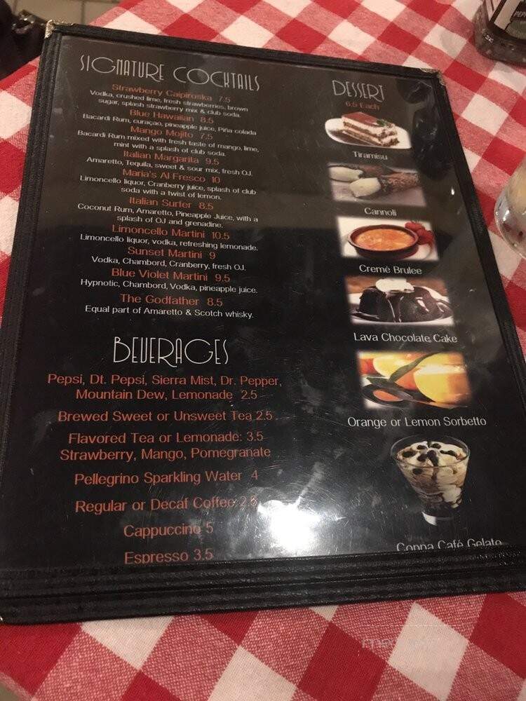 Marias Cafe & Italian Restaurant - Petersburg, VA